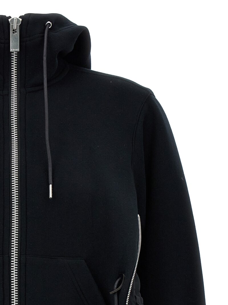 'Sponge' hoodie Woman SACAI Black