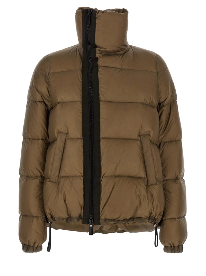 Flared padded down jacket SACAI Beige