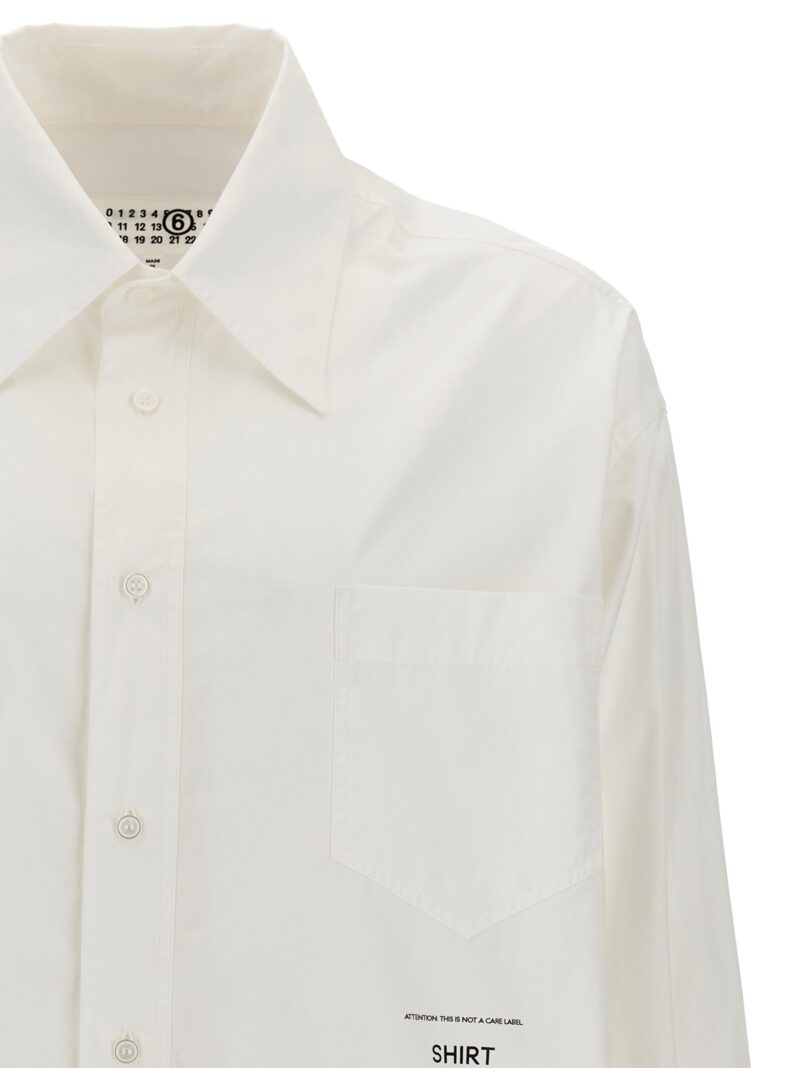 Printed shirt Man MM6 MAISON MARGIELA White