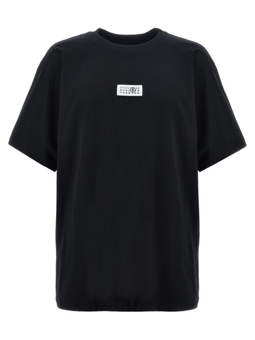 Logo label T-shirt MM6 MAISON MARGIELA Black