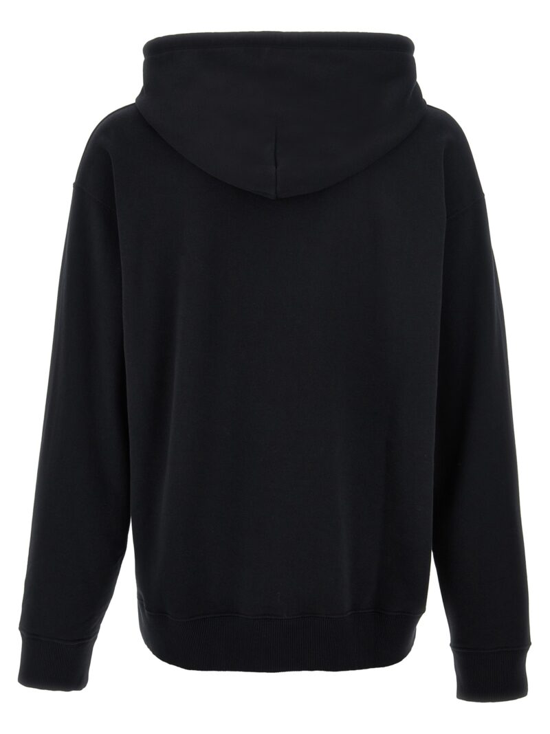 Logo label hoodie SH0GU0019S25606900 MM6 MAISON MARGIELA Black