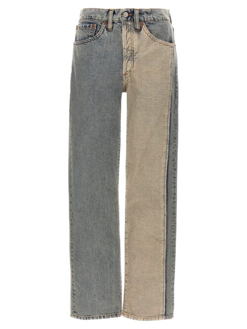 Visible stitching jeans MM6 MAISON MARGIELA Light Blue