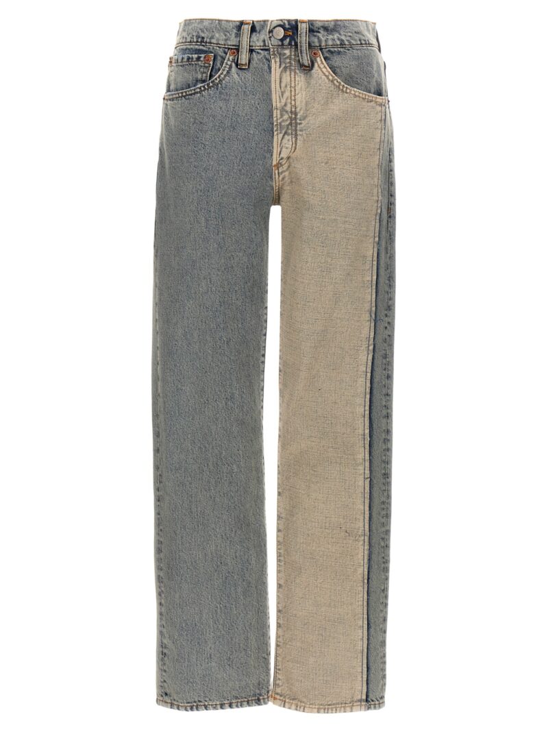 Visible stitching jeans MM6 MAISON MARGIELA Light Blue