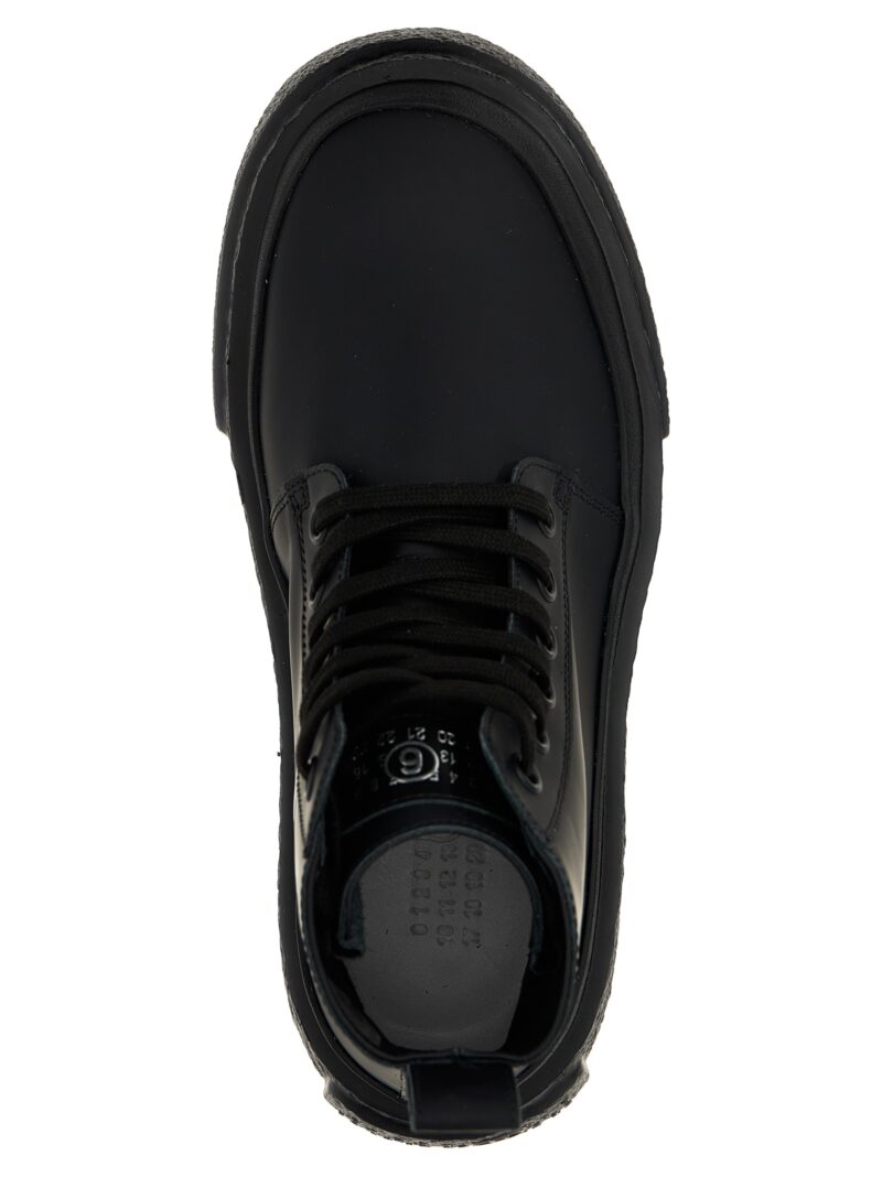 'Gambetta' sneakers 100% leather MM6 MAISON MARGIELA Black