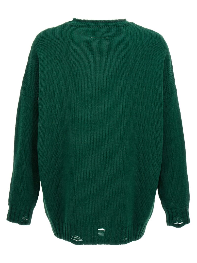 'Lost My Pet' sweater SH2HL0017M13075002J MM6 MAISON MARGIELA Green