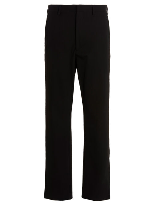 Stretch techno pants PRADA Black