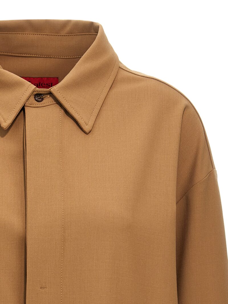 'Andrea' shirt Woman THELATEST Brown