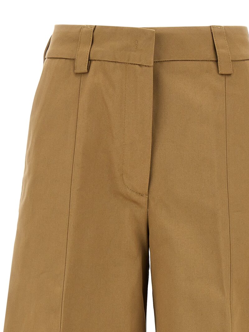 'Alma' pants 100% cotton THELATEST Brown