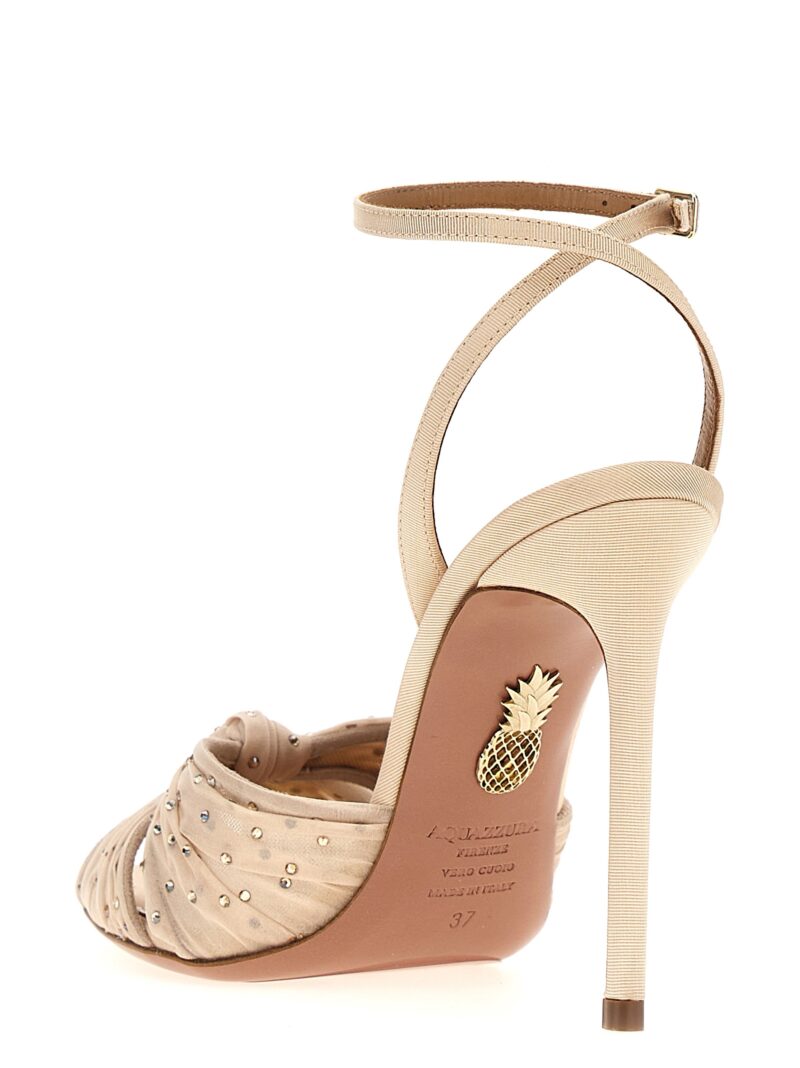 'Slow Kisses' sandals Woman AQUAZZURA Beige