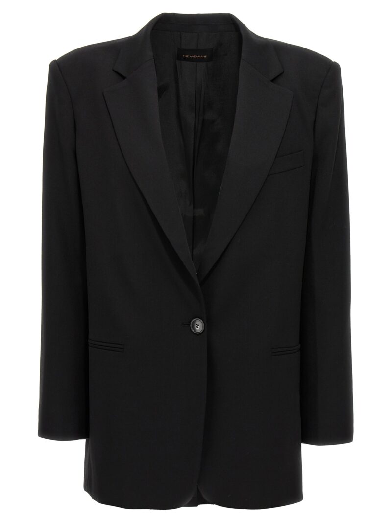 'Guia' blazer THE ANDAMANE Black