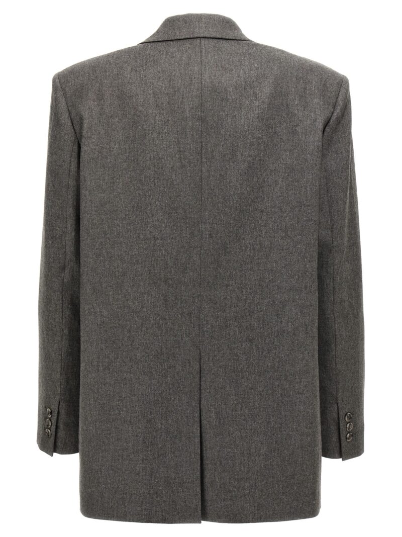 'Guia' blazer T163001BTNV115GREYMELANGE THE ANDAMANE Gray