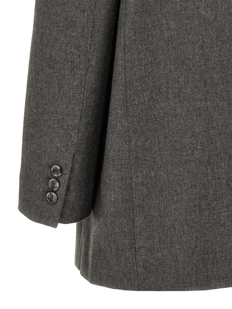 'Guia' blazer 54% viscose 27% polyester 17% virgin wool 2% elastane THE ANDAMANE Gray