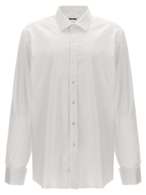 Poplin shirt BARBA White