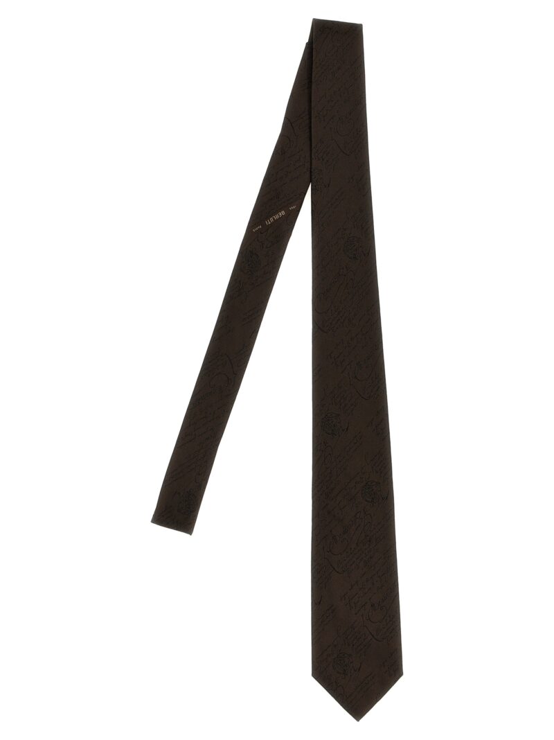 'Classic Scritto' tie BERLUTI Brown