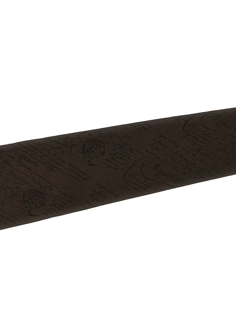 'Classic Scritto' tie Man BERLUTI Brown