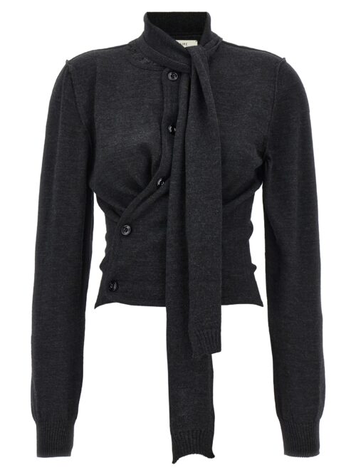 'Twisted' cardigan LEMAIRE Gray