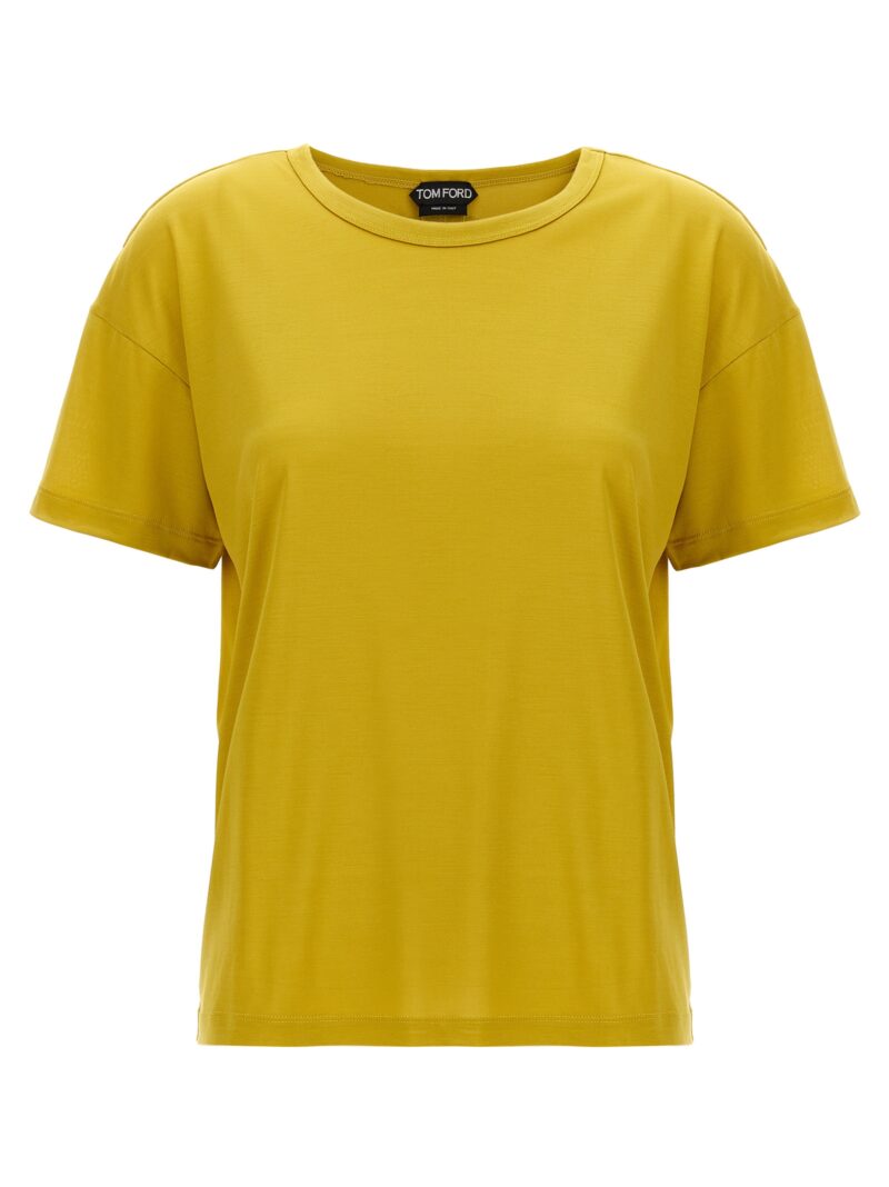 Silk t-shirt TOM FORD Yellow