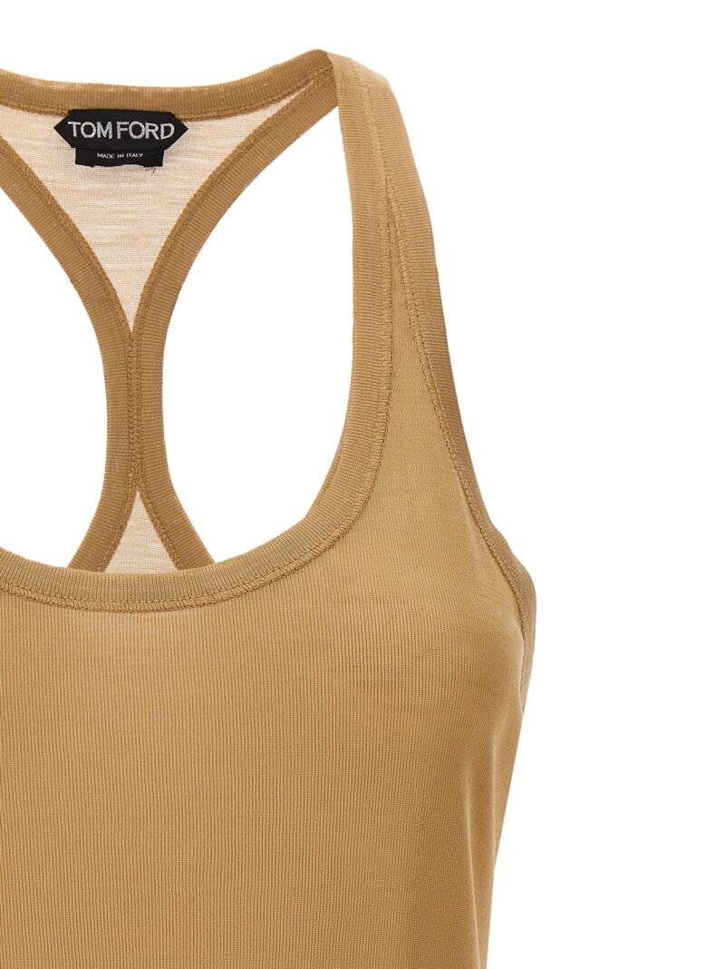 Silk tank top Woman TOM FORD Gold