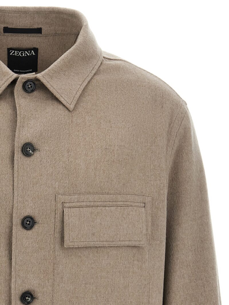 Cashmere shirt Man ZEGNA Beige