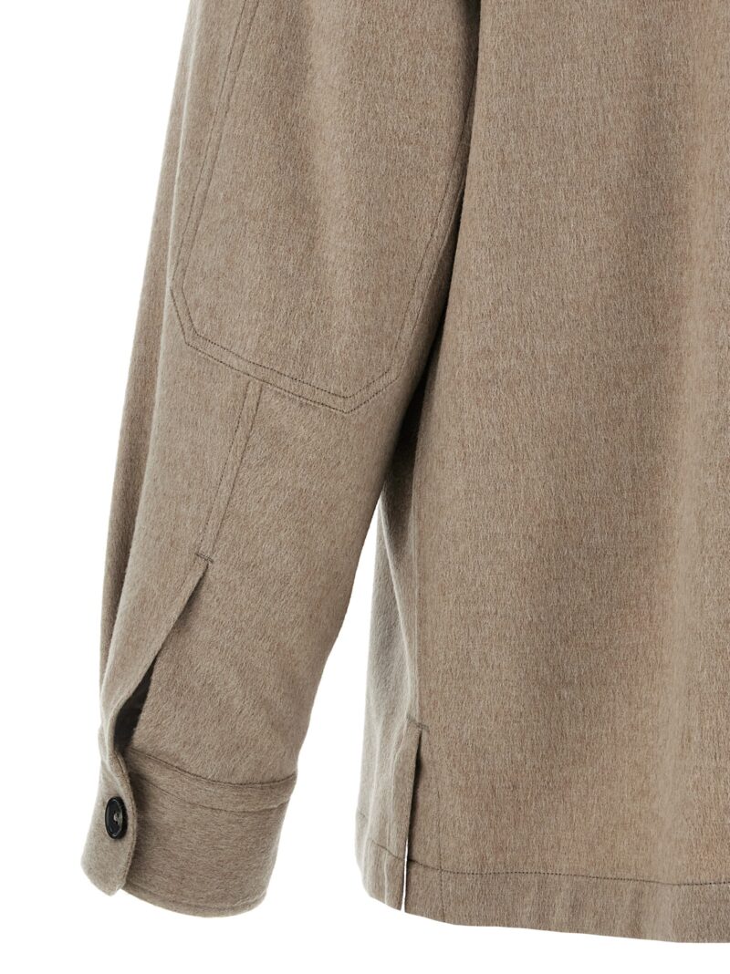 Cashmere shirt 100% cashmere ZEGNA Beige