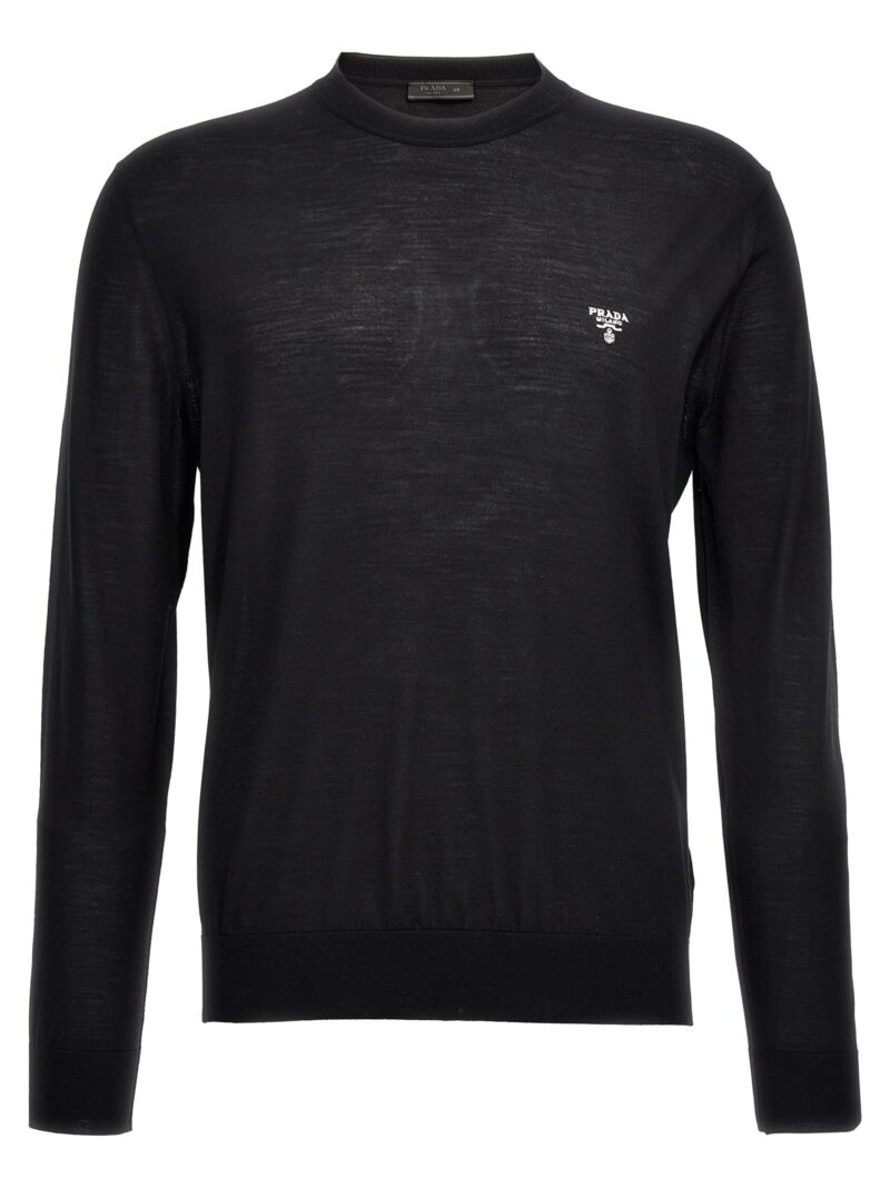 Logo sweater PRADA Black