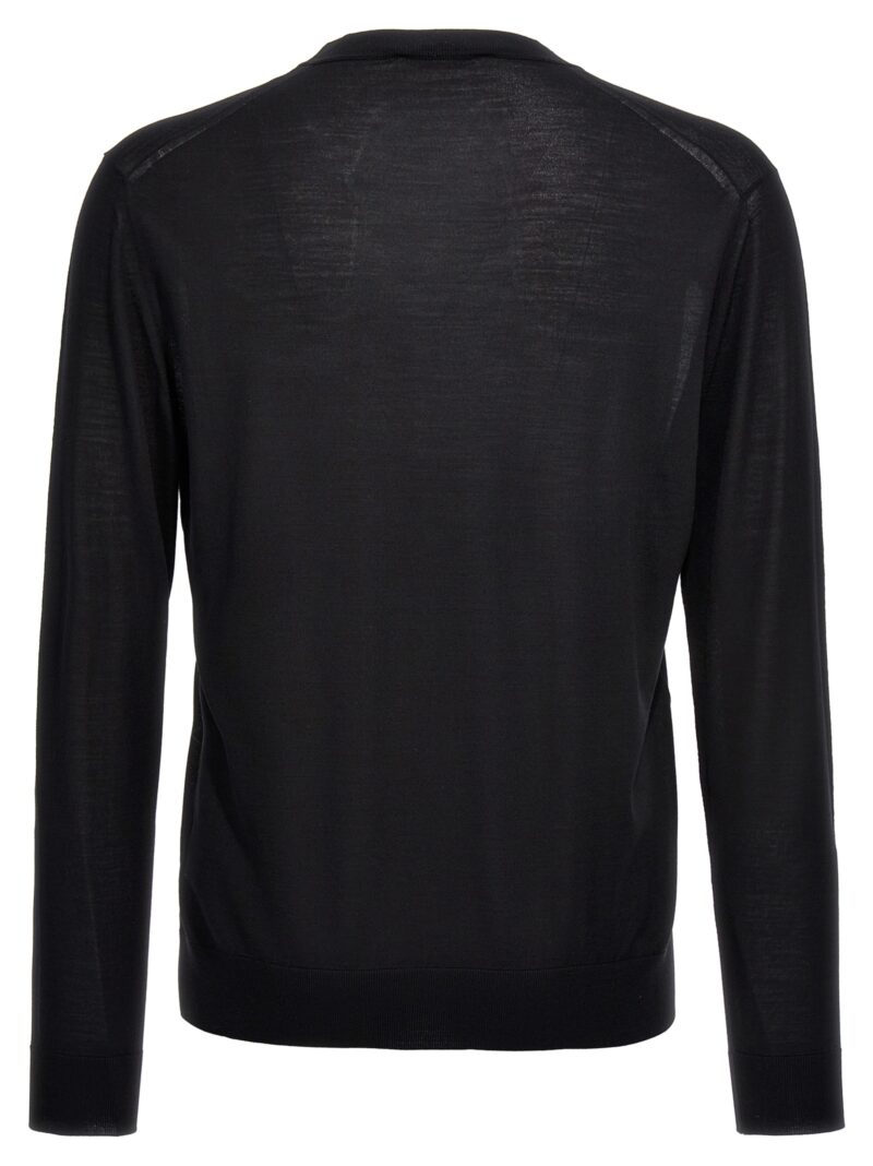 Logo sweater UMB264S2121ZLEF0002 PRADA Black