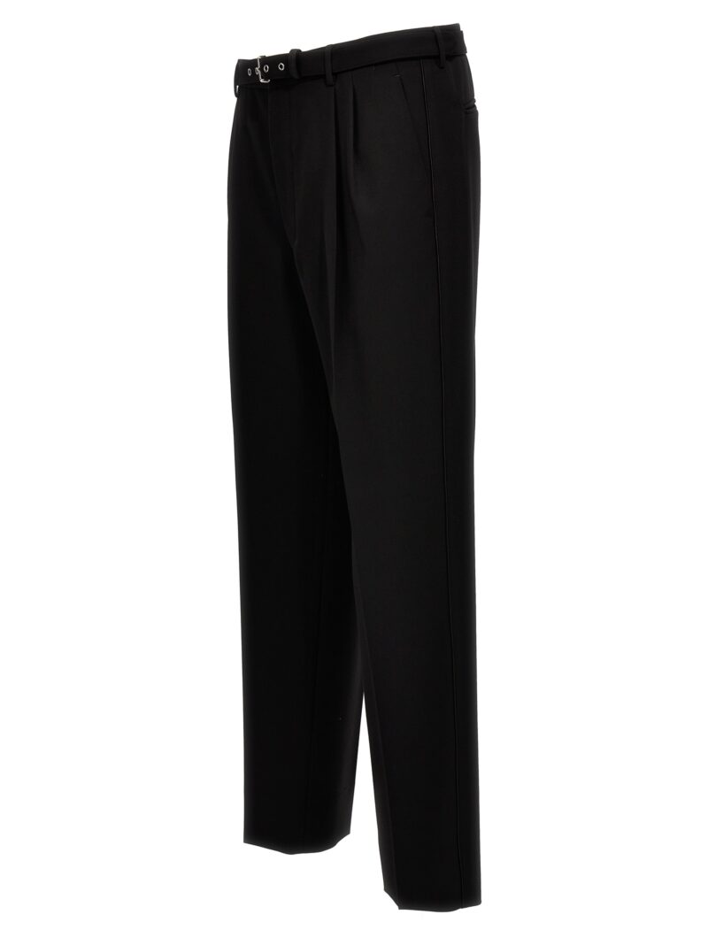 Wool tailored trousers Man PRADA Black