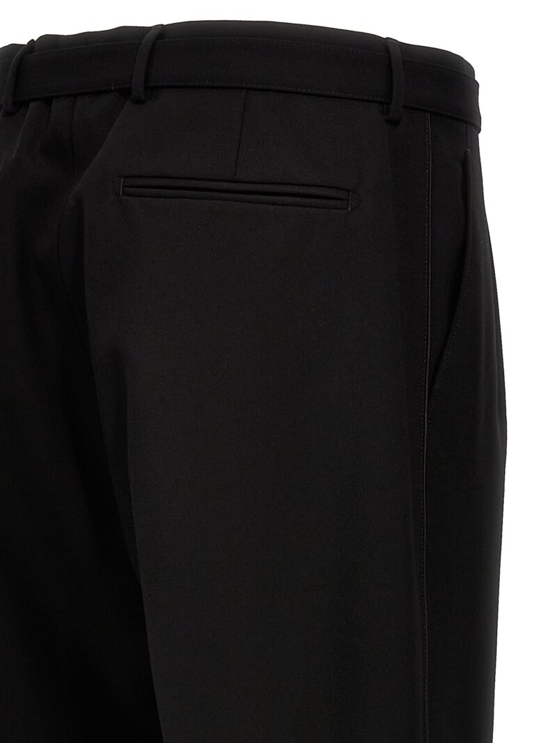 Wool tailored trousers Spring Summer 2024 PRADA Black