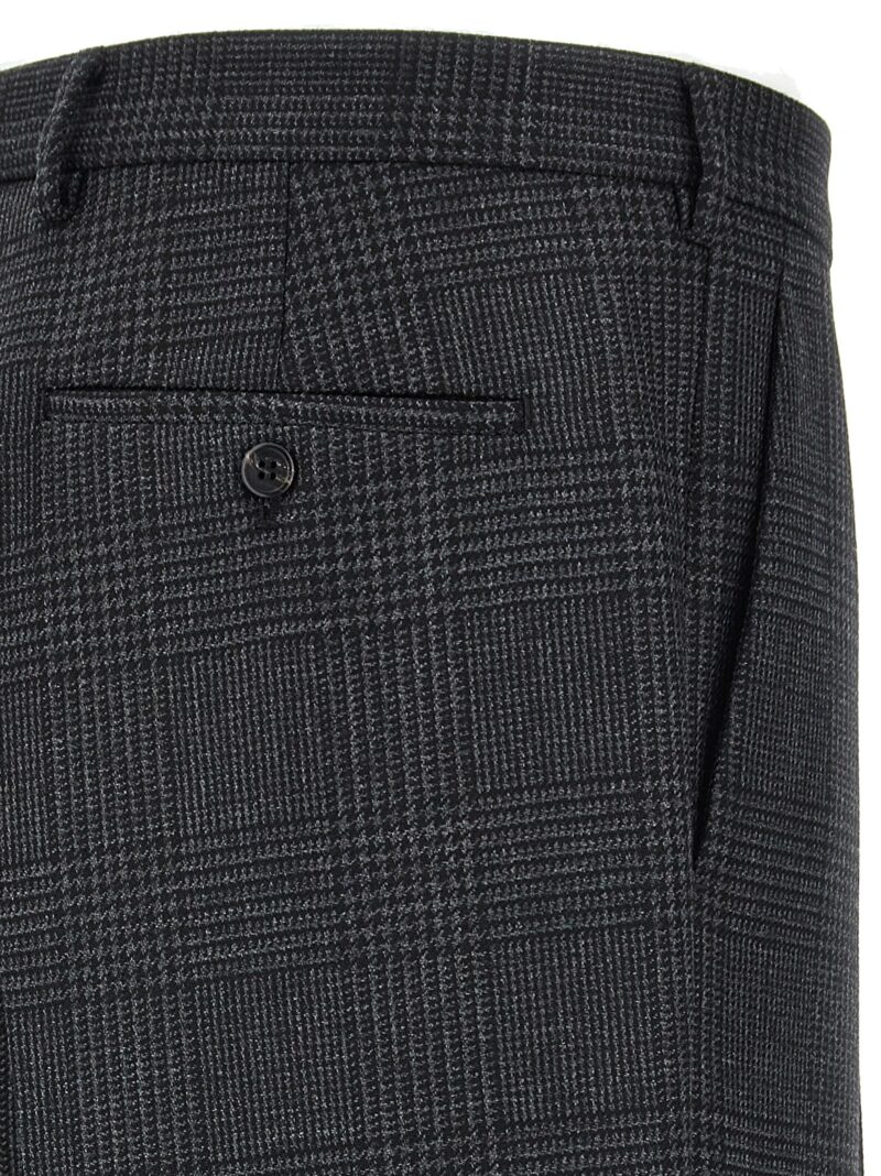 Check pants 100% virgin wool PRADA Gray