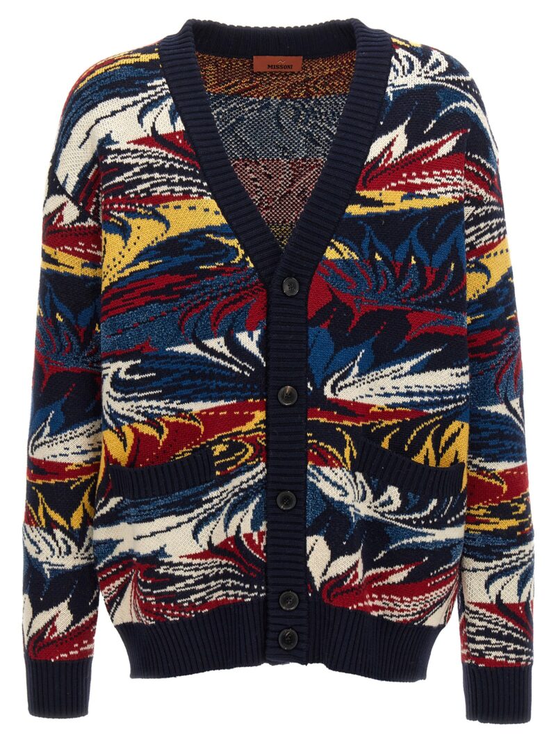 Jacquard patterned cardigan MISSONI Multicolor