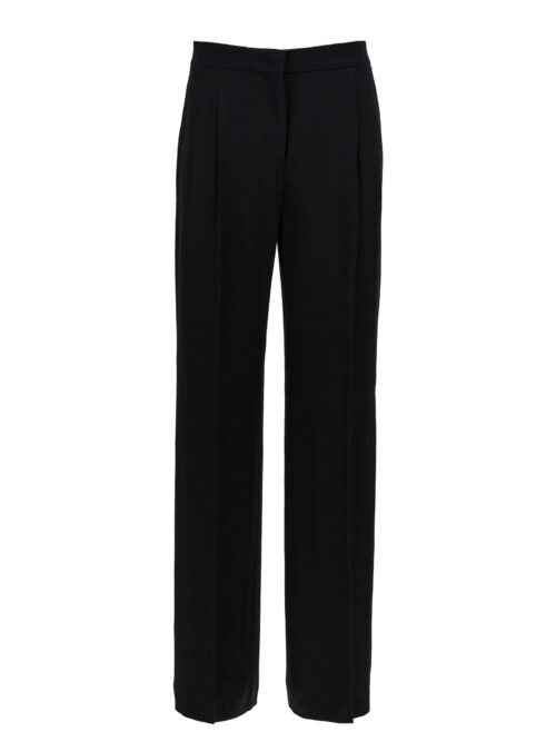 Satin pants ALBERTA FERRETTI Black