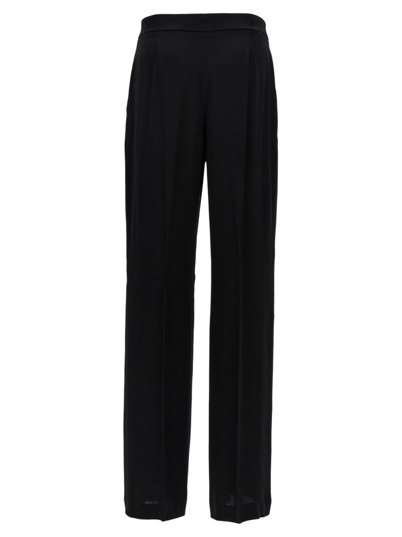 Satin pants V032751190555 ALBERTA FERRETTI Black