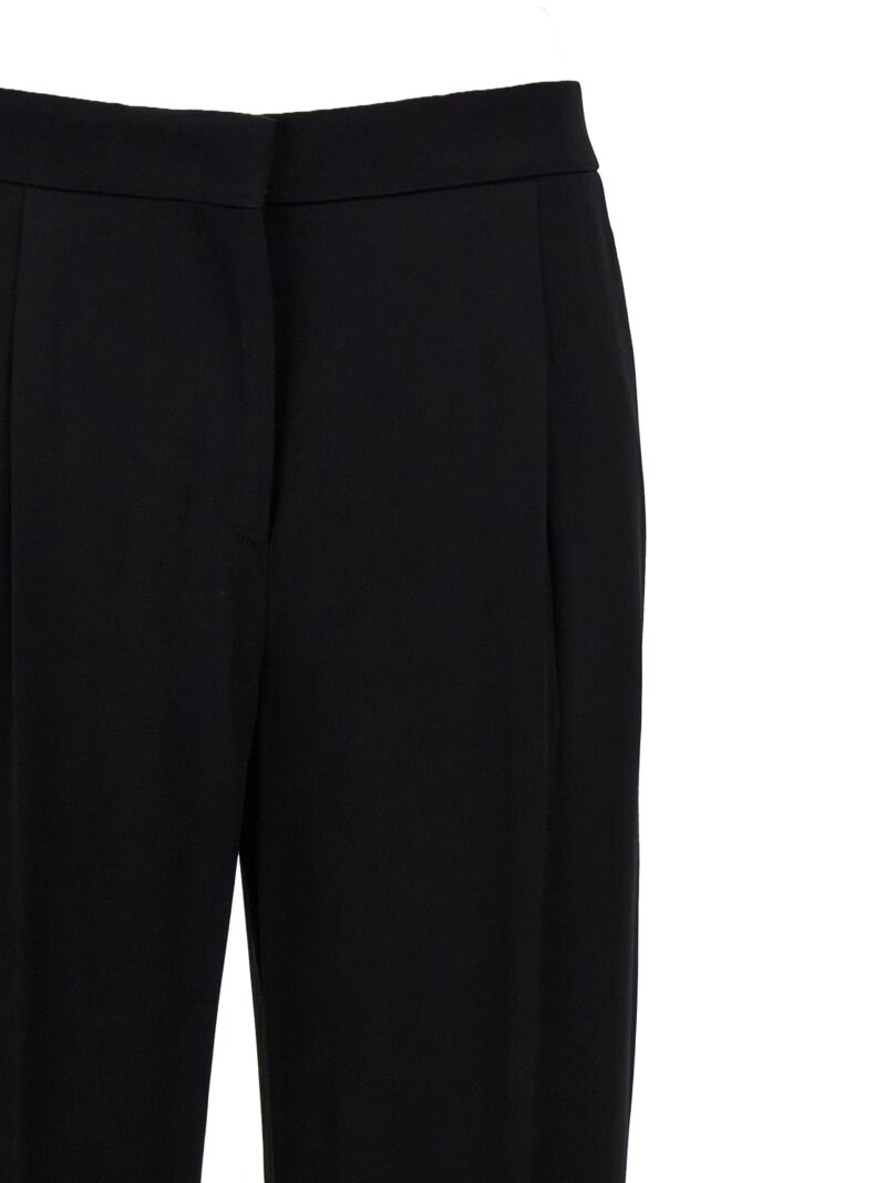 Satin pants Woman ALBERTA FERRETTI Black