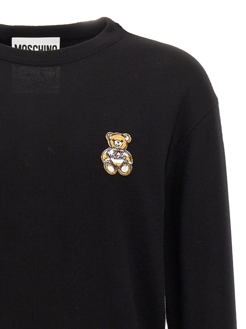 Teddy sweater Man MOSCHINO Black