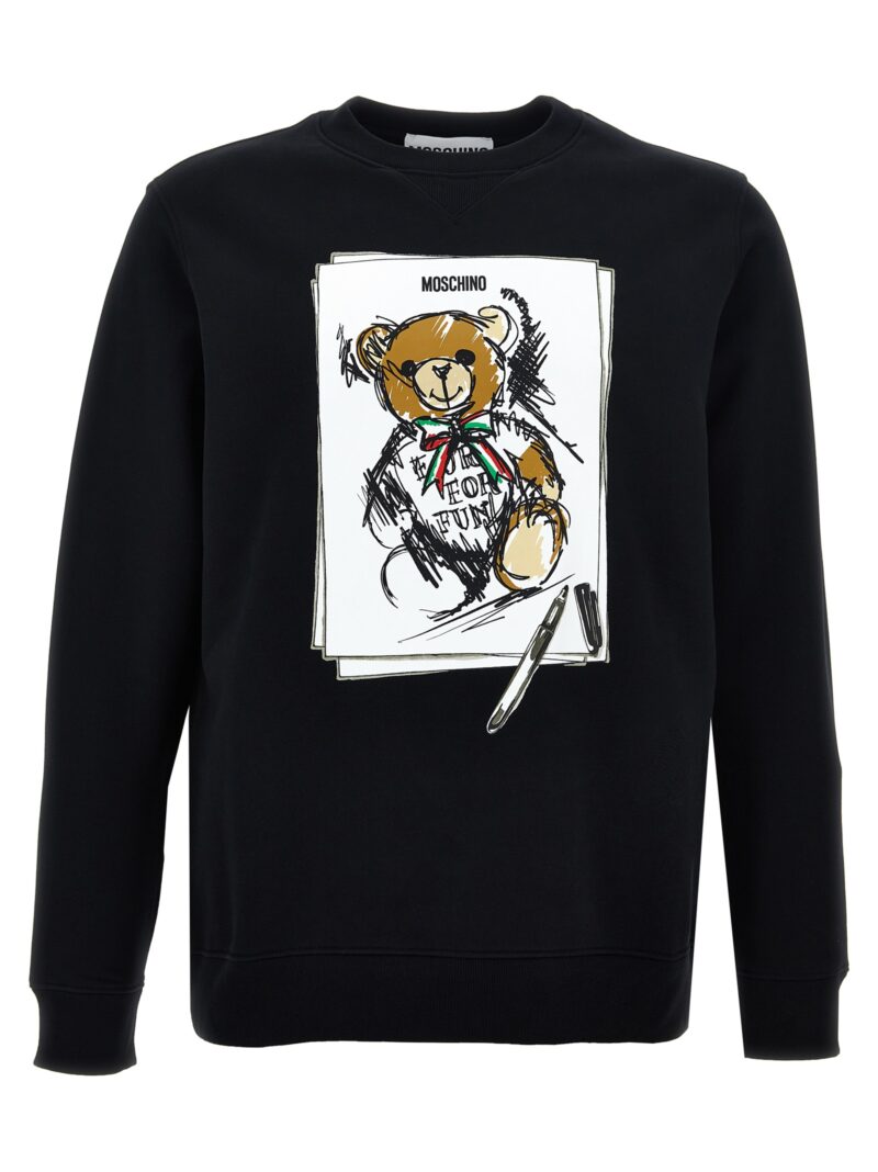 'Teddy' sweatshirt MOSCHINO Black