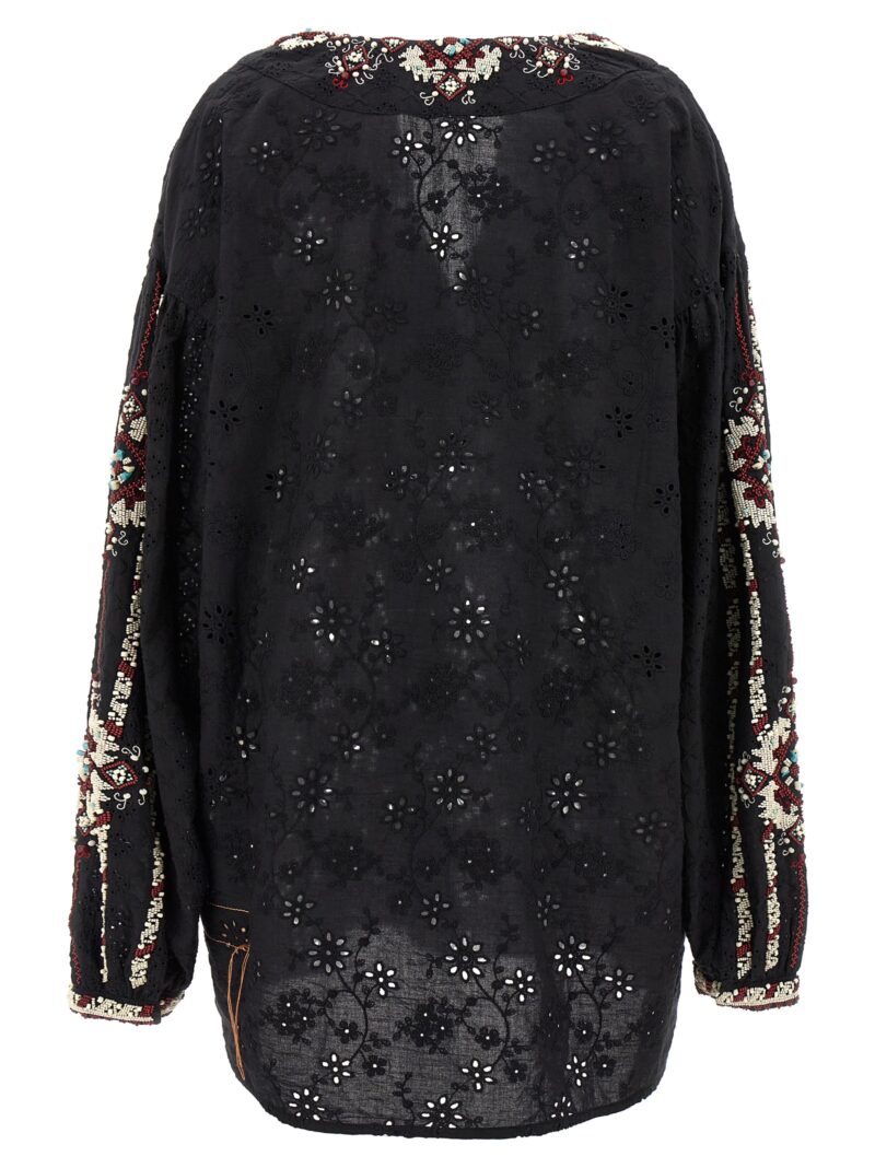 'Allegra' blouse WALLEGRAJA011BLK FORTELA Black