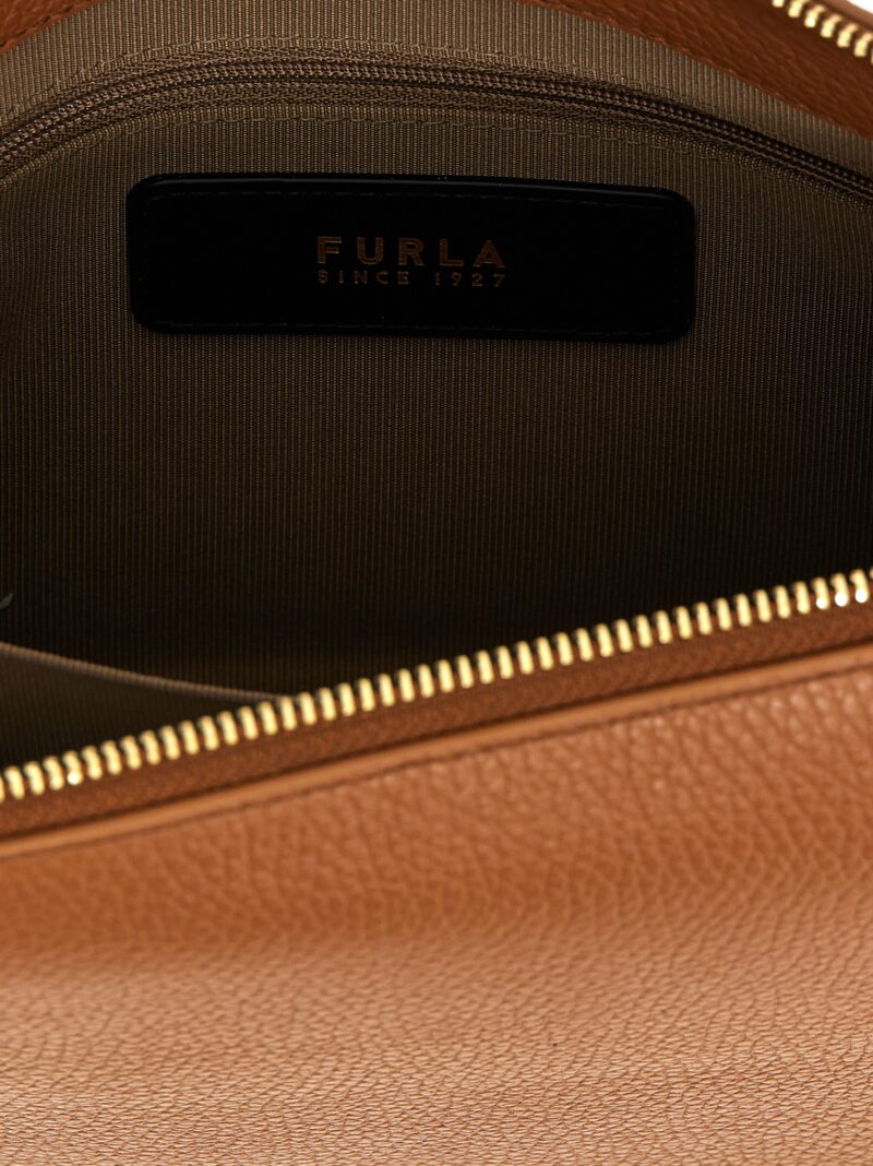 'Nuvola S' crossbody bag 100% calfskin leather (Bos Taurus) FURLA Brown