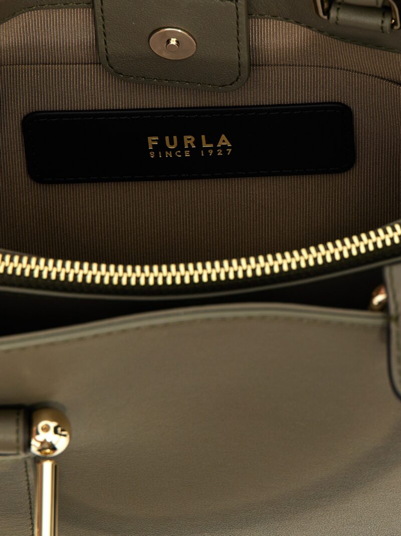 'Nuvola M' handbag 100% calfskin leather (Bos Taurus) FURLA Green