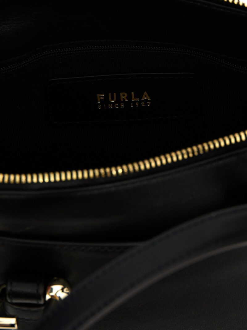 'Nuvola Boston S' handbag 100% calfskin leather (Bos Taurus) FURLA Black