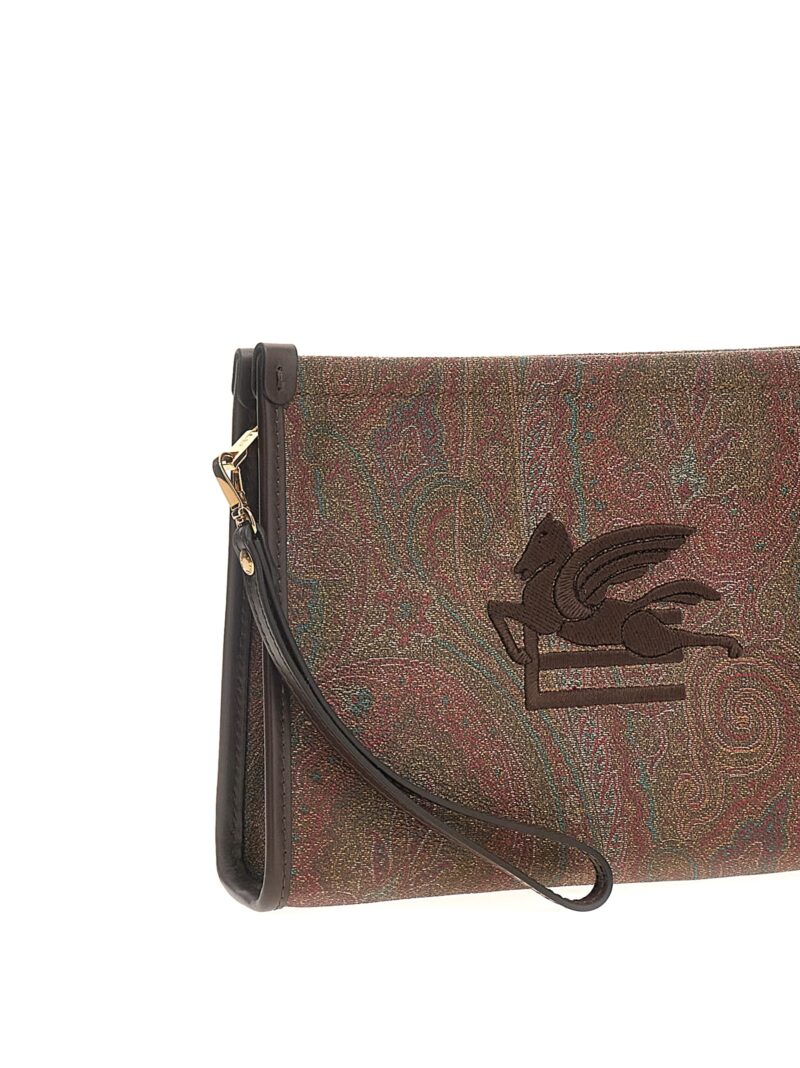 Medium 'Paisley' clutch bag Woman ETRO Multicolor