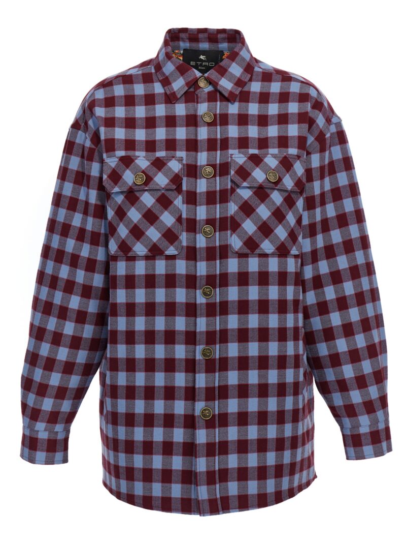 Check overshirt ETRO Multicolor