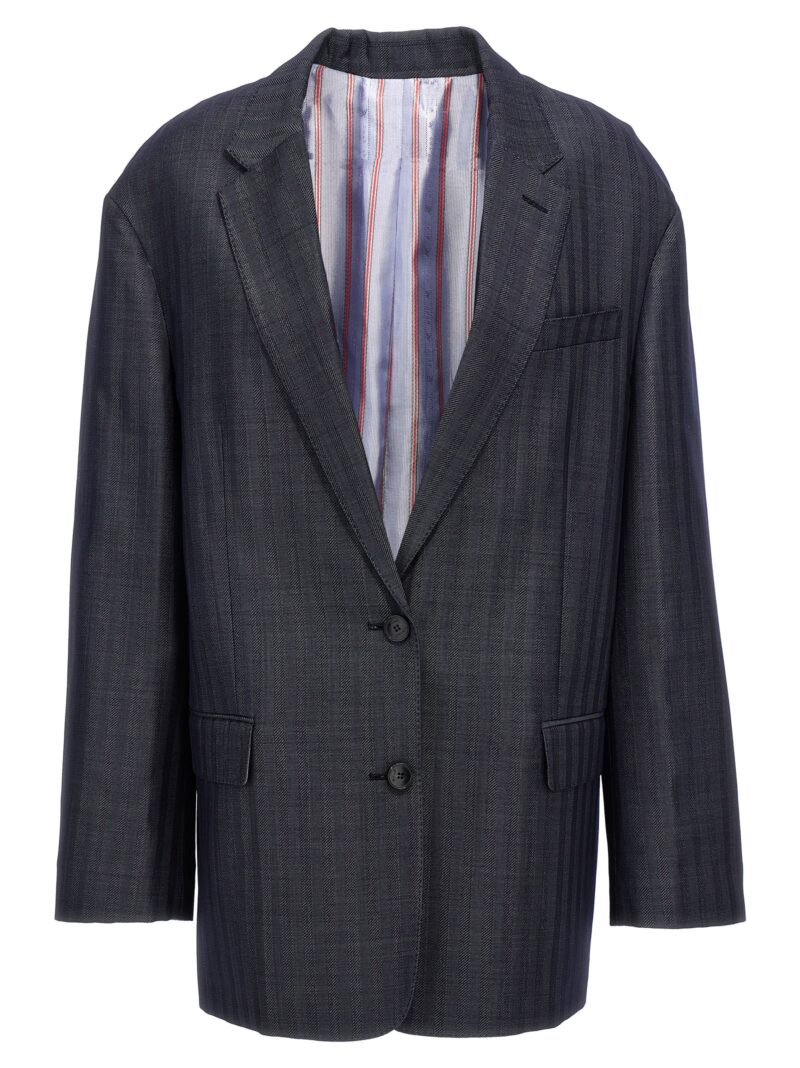 'Pegaso' single-breasted blazer ETRO Blue