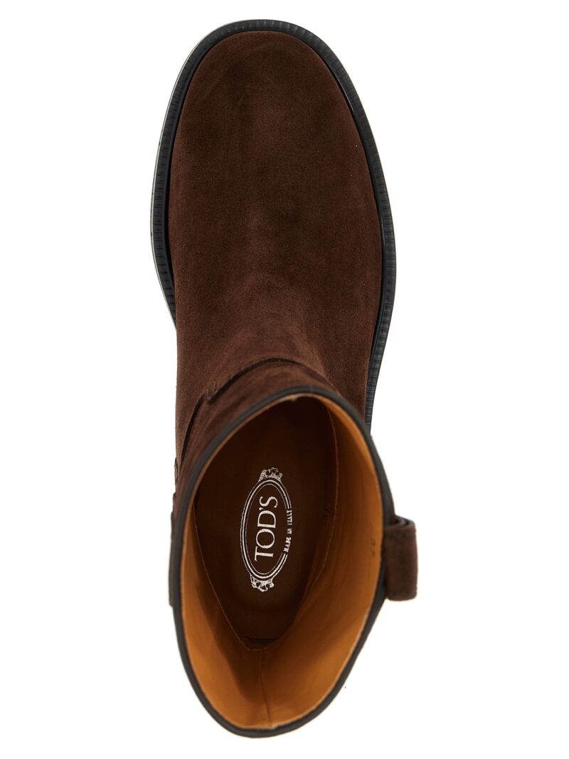 'T Timeless' ankle boots 100% calfskin leather (Bos Taurus) TOD'S Brown