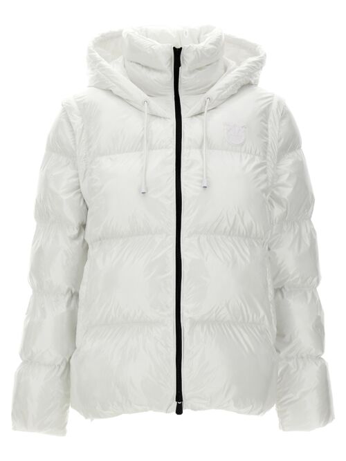 'Indice' down jacket PINKO White