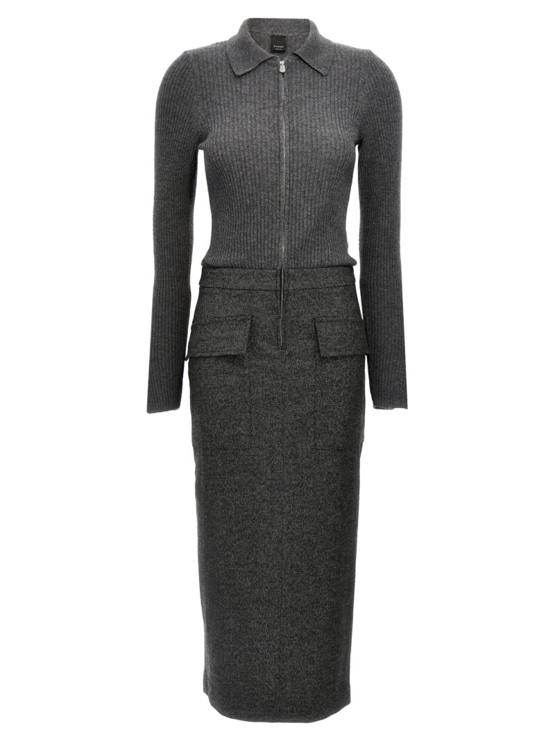 'Lingotto' dress PINKO Gray