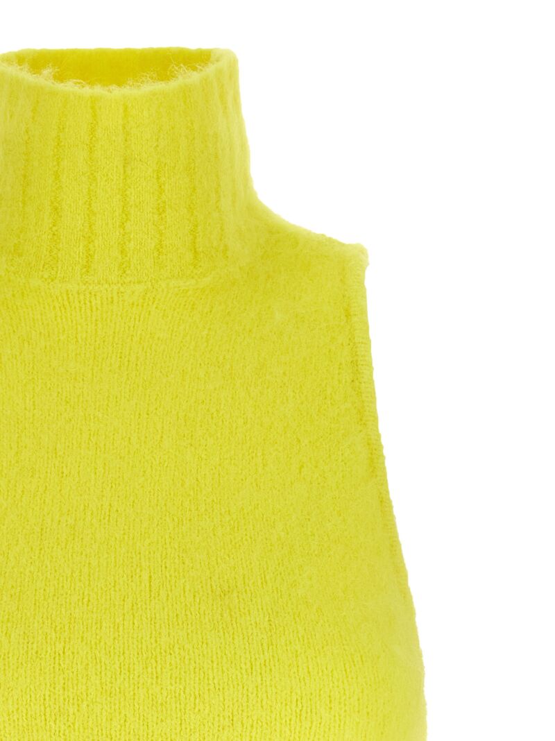 Wool top Woman PINKO Yellow