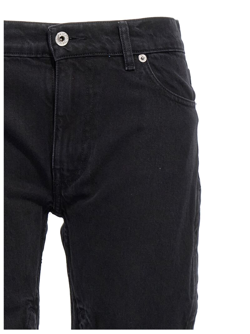 'Hook and Eye' jeans 100% cotton Y/PROJECT Black