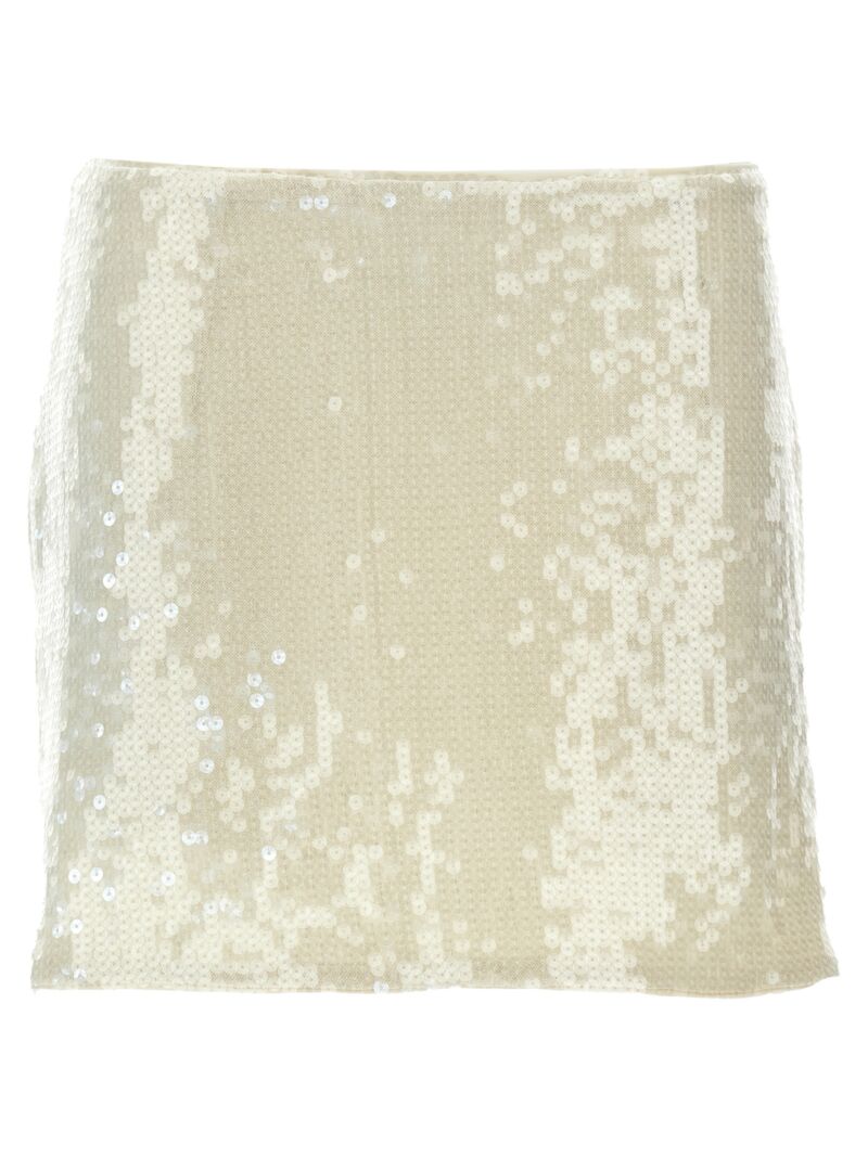 'Sequins Mini' skirt ROTATE BIRGER CHRISTENSEN White