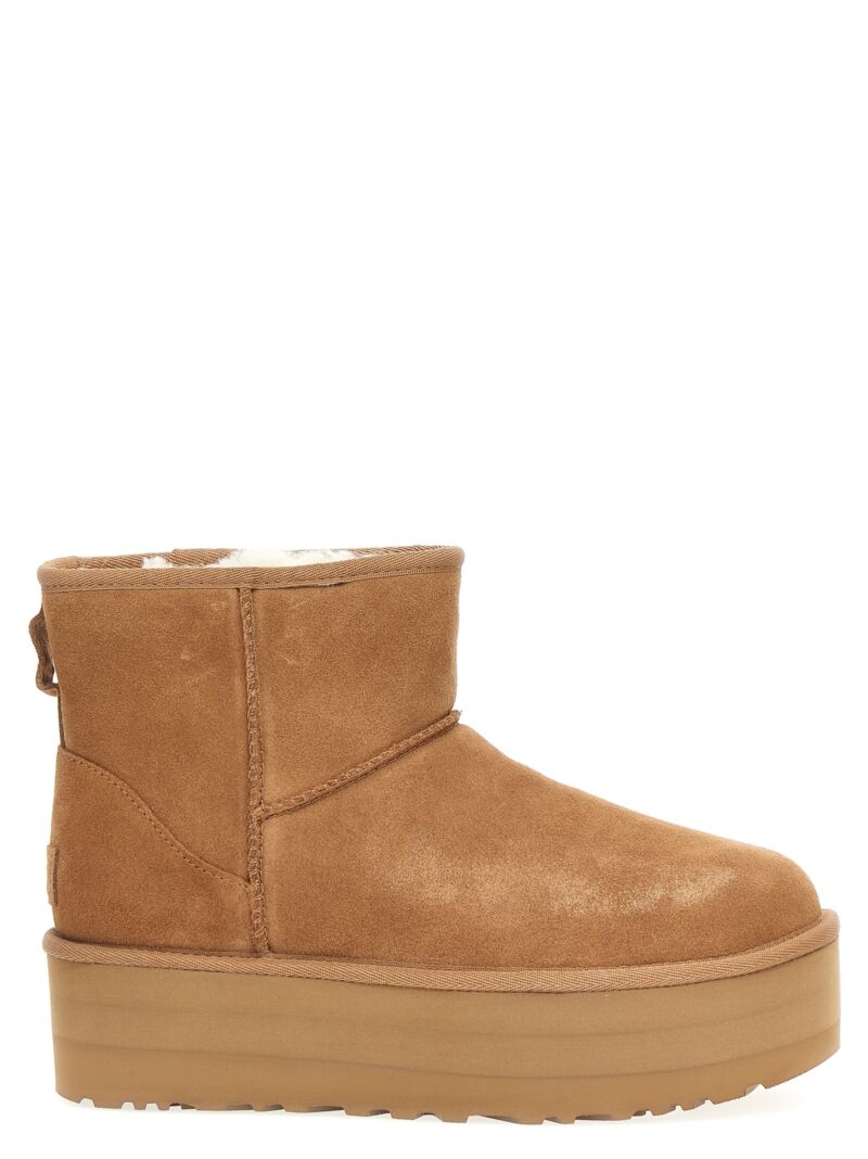 'Classic Mini Platform' ankle boots UGG Brown