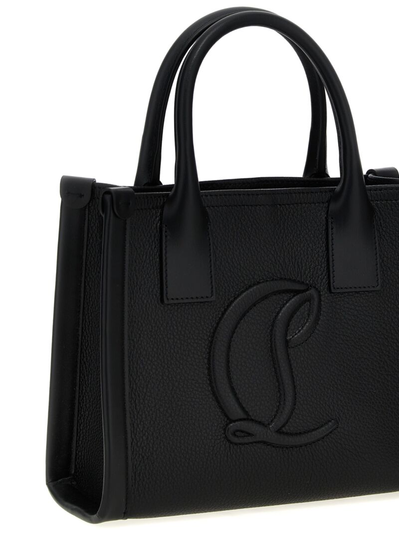 'By My Side Mini' shopping bag Woman CHRISTIAN LOUBOUTIN Black